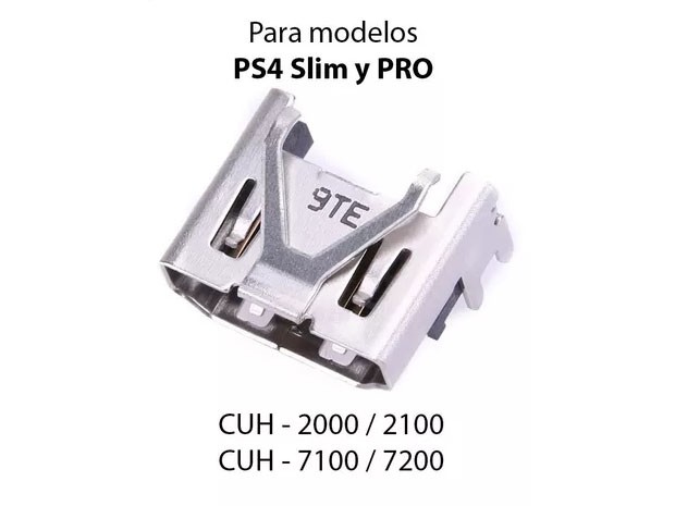 &u+ CONECTOR HDMI PS4 MODELO SLIM / PRO